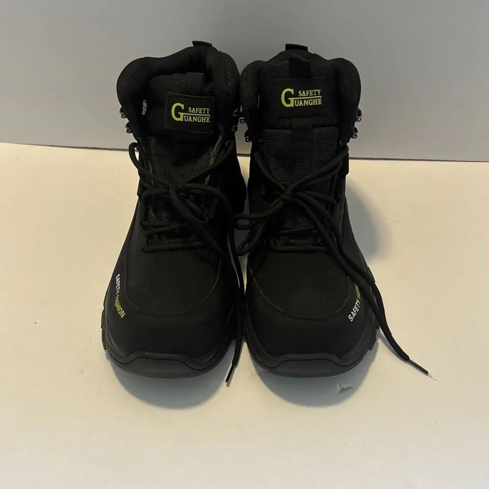 Mens Safety Shoes Indestructible Steel Toe Sneakers Work Boots Hiking Waterproof